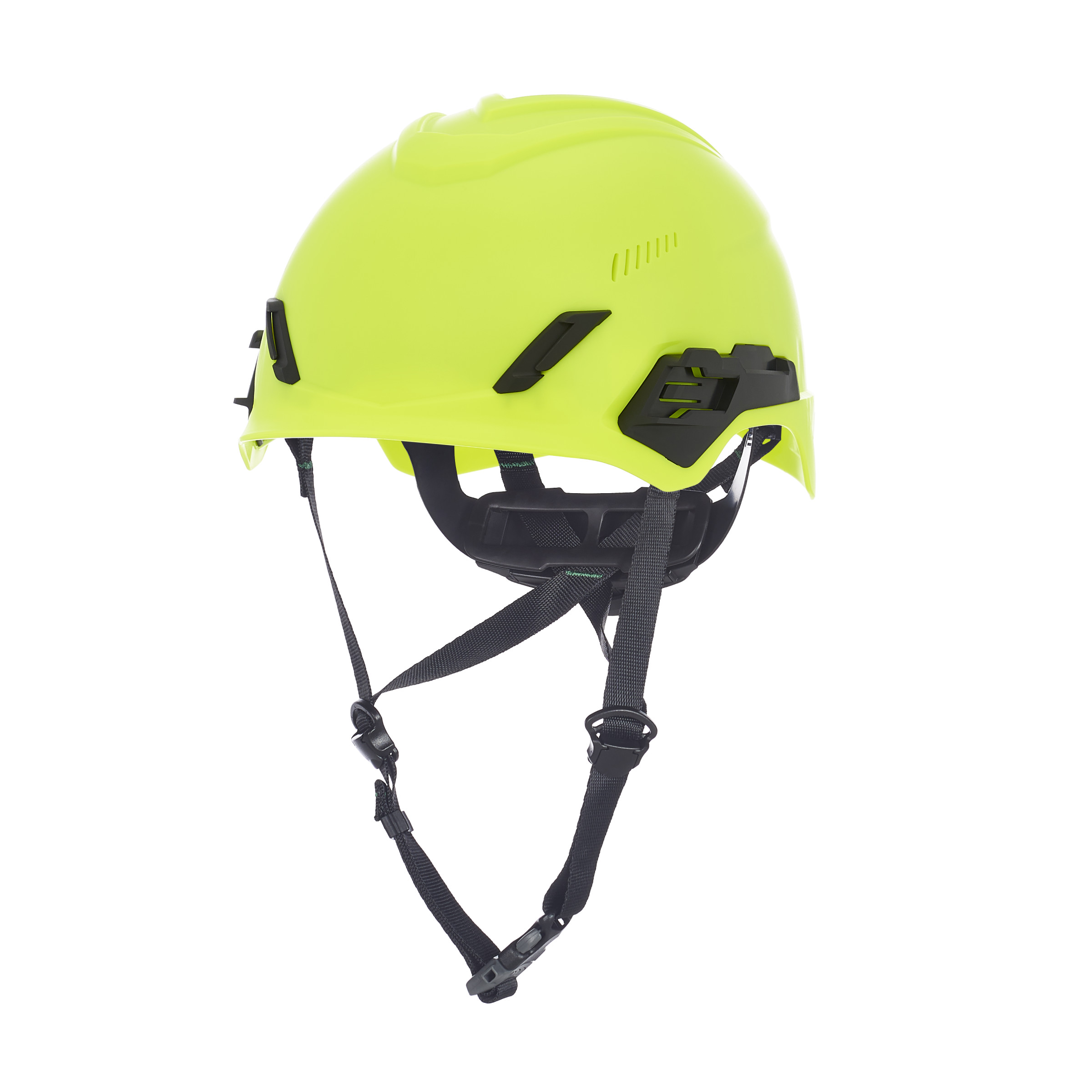 V-Gard® H1 Pro Safety Helmet, Trivent, Hi-Viz Y/G, Fas-Trac® III H1, No Reflective Stripes, ANSI, Meets EN 12492 (Energy Impact, Penetration, and Retention)
